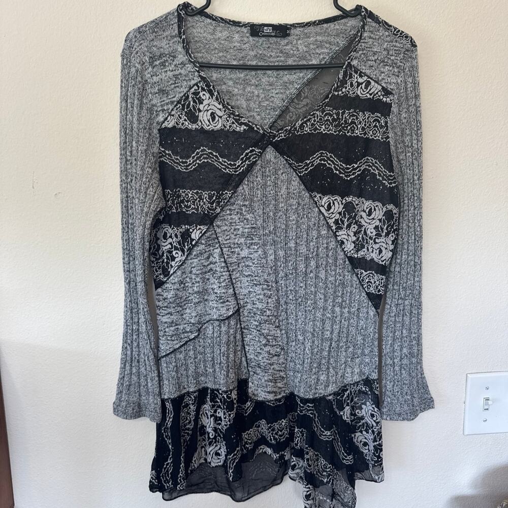 See through cover top size M